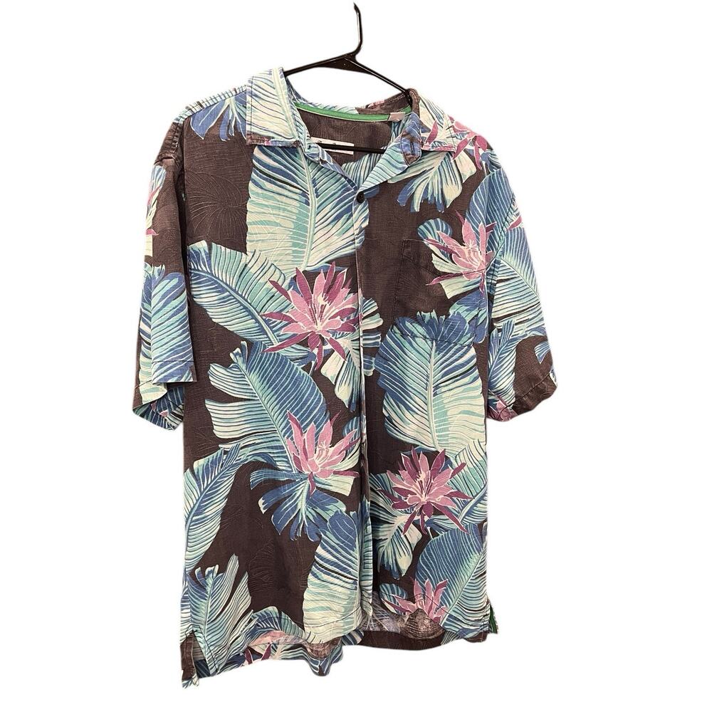 Tommy bahama silk shirt XL